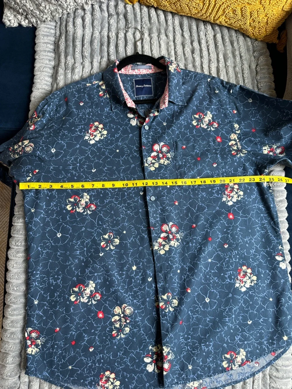 Tommy Bahama navy shirt